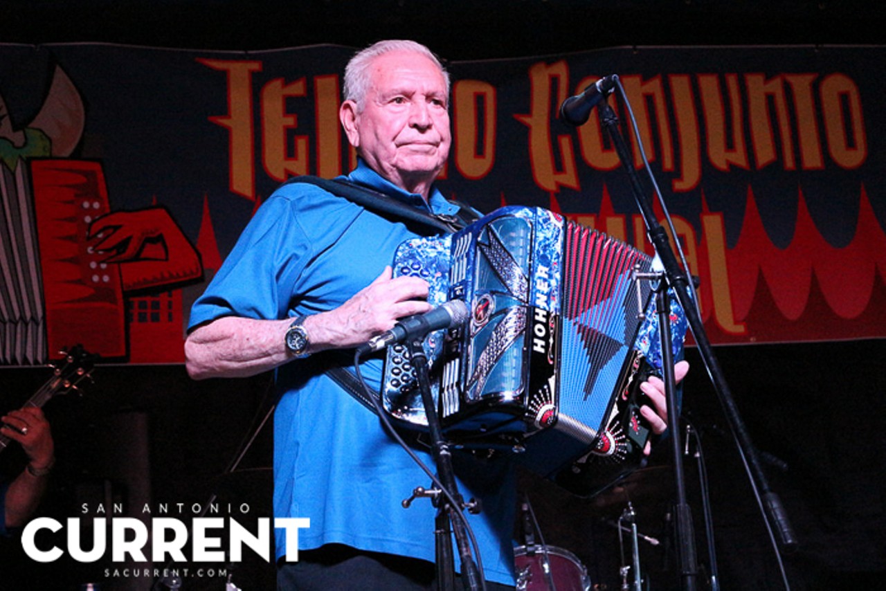 10 Photos Of Flaco Jiménez At The Tejano Conjunto Festival, San Antonio