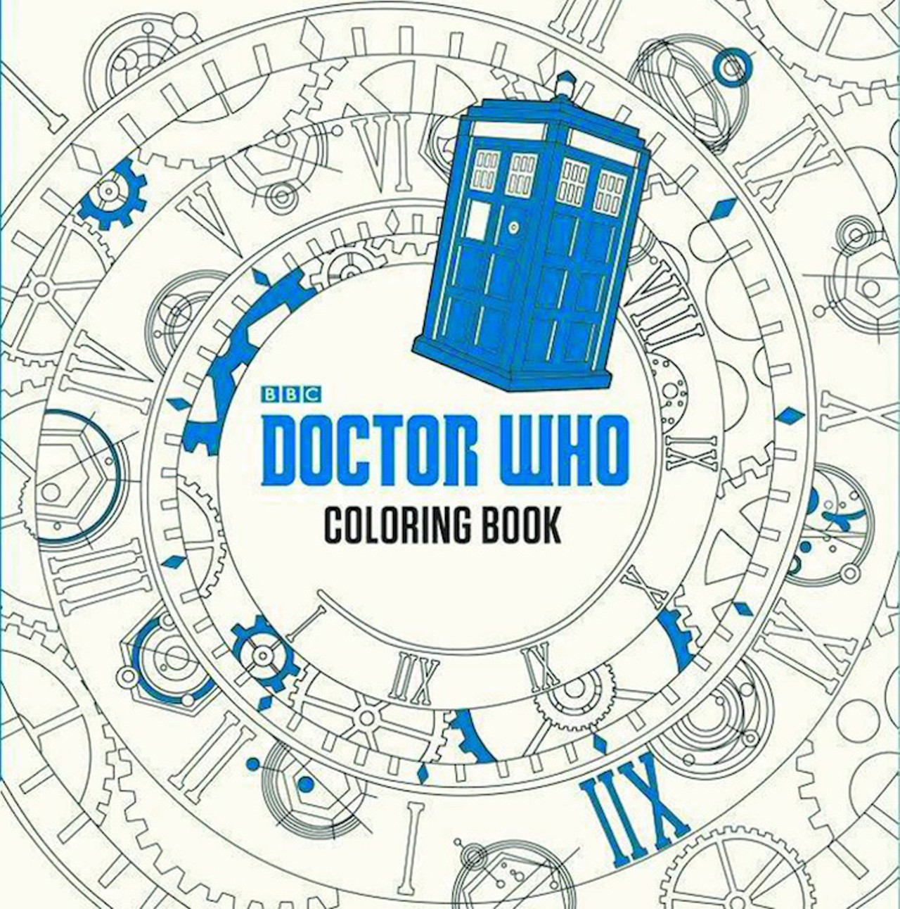 Dr. Who Coloring Book
For fans of timey-wimey fun. 
Buy it at amazon.com 