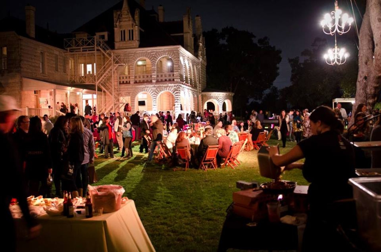 4th Annual Tango of the Vines
7-11 p.m. Fri. Nov. 4 at Lambert Events, 950 E. Grayson St.
Tango of the Vines showcases some of the tastiest wine from the Texas Hill Country (Yeah, we can make wine too, California!). This festival takes place at the Lambermont Castle. Relax in the outdoor gardens, sample food from local restaurants and sip on the nectar of the gods. Proceeds from the event benefit the Amniotic Fluid Embolism Foundation.
Photo via Facebook,  Tango of the Vines