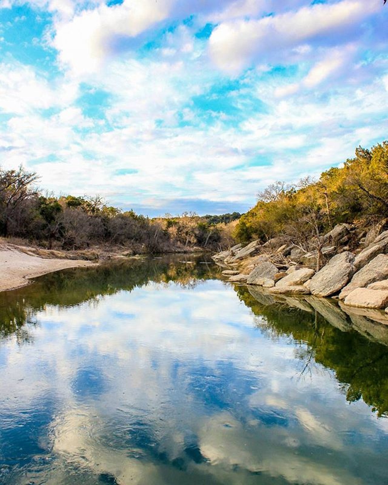 Dinosaur Valley
A place where dinosaurs once roamed, Dinosaur Valley keeps true to its name. Hike in dinosaur tracks along Paluxy River, bike or swim at the 20 miles of state park. The park is about 4 hours away and makes for a great camping trip. 
http://bit.ly/1RiJiTA
Photo via Rlmegan/Instagram