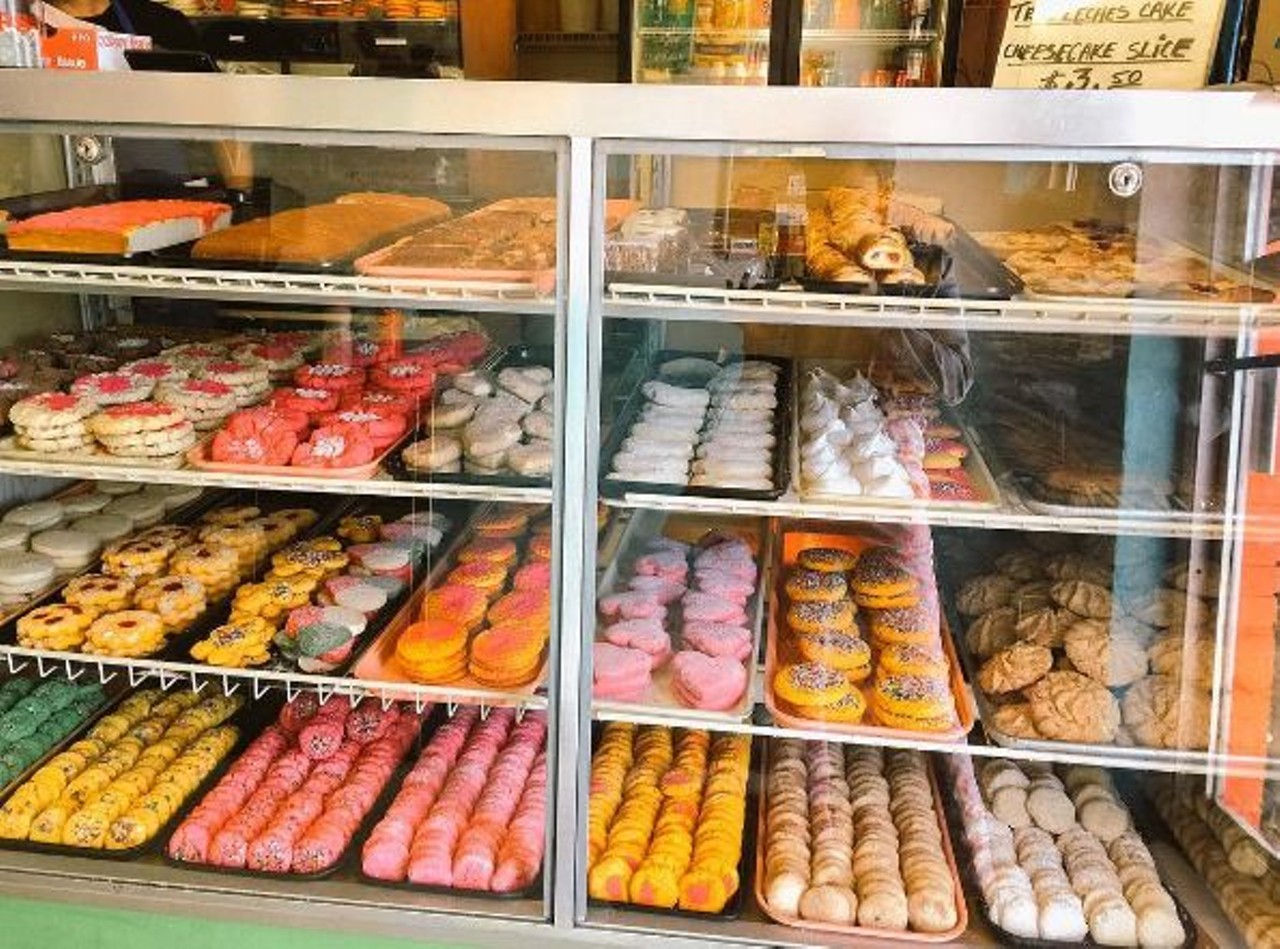 Las Palmas Bakery
528 Iowa St., (210) 532-2161
They might not have the biggest selection, but they make up for it with flavor. Be sure to order a cinnamon twist and pan de huevo for abuela.
Photo via Instagram, champagnelindsay
