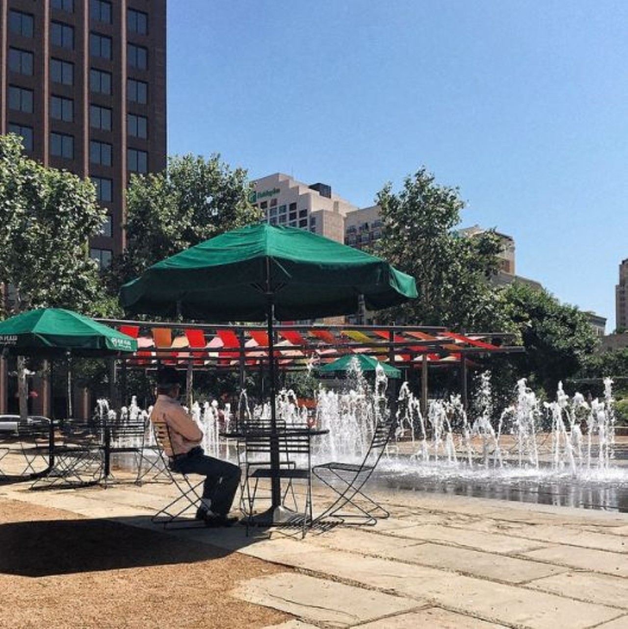 Main Plaza 
115 N. Main Ave., (210) 225-9800
For those that work downtown and can&#146;t venture too far from the city, spend your lunch hour at the main plaza. It&#146;s a beautiful spot to sit and enjoy all that San Antonio has to offer.
Photo via Instagram, vincent_lewis