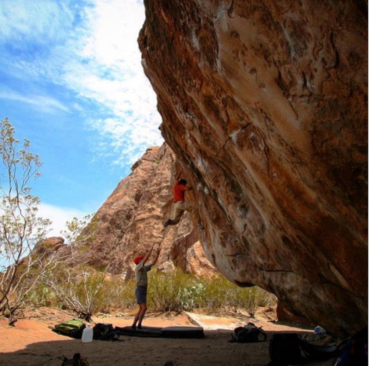 Hueco Tanks
El Paso, 
tpwd.texas.gov/state-parks/hueco-tanks
Hueco Tanks is a rock climber&#146;s paradise. Sure, the drive might be 8 miles, but we guarantee you won&#146;t be disappointed. 
Photo via Instagram,  wildmonkeyclimbing