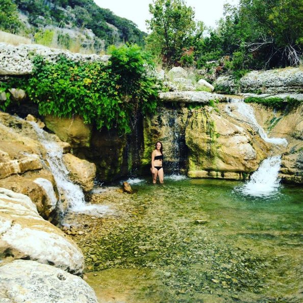 Riding River Ranch
971 Kent Creek Rd, Leakey, (830) 555-1234, ridingriverranch.com
With a swimming spot as beautiful as this one, you won&#146;t want to get out of the water.
Photo via Instagram, ibethekatiemae