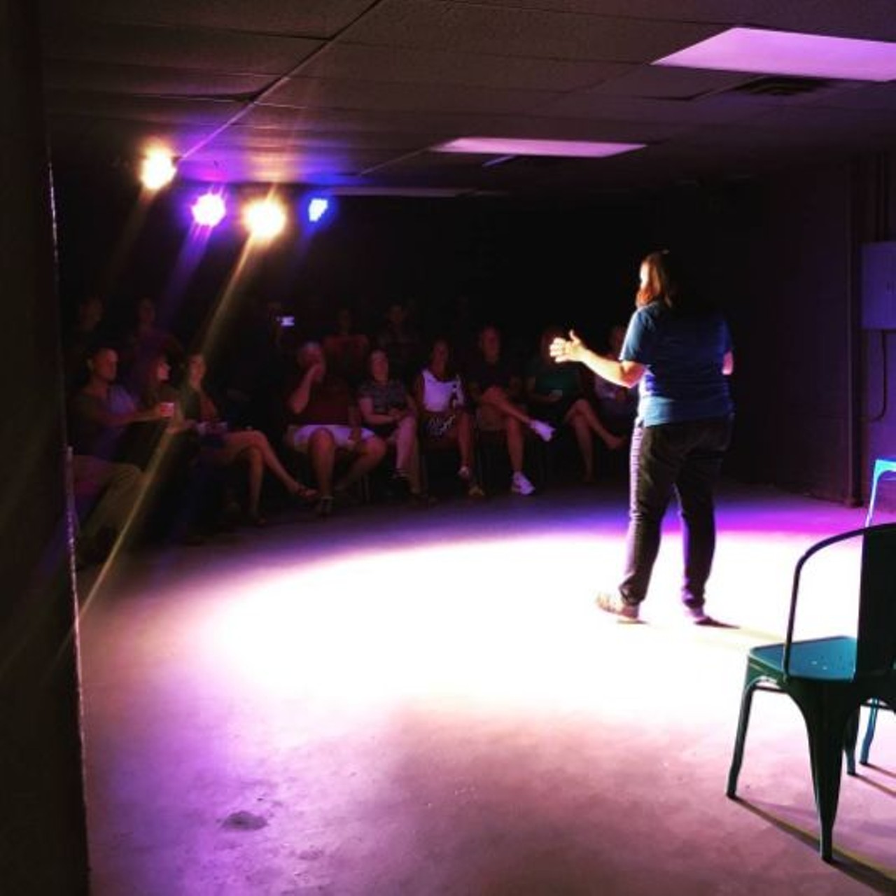 Bexar Stage 
1203 Camden St., (312) 971-7252 
Visit Bexar Stage on Thursday nights (8 p.m.) for a completely improvised BYOB show.
Photo via Instagram, teejaxling