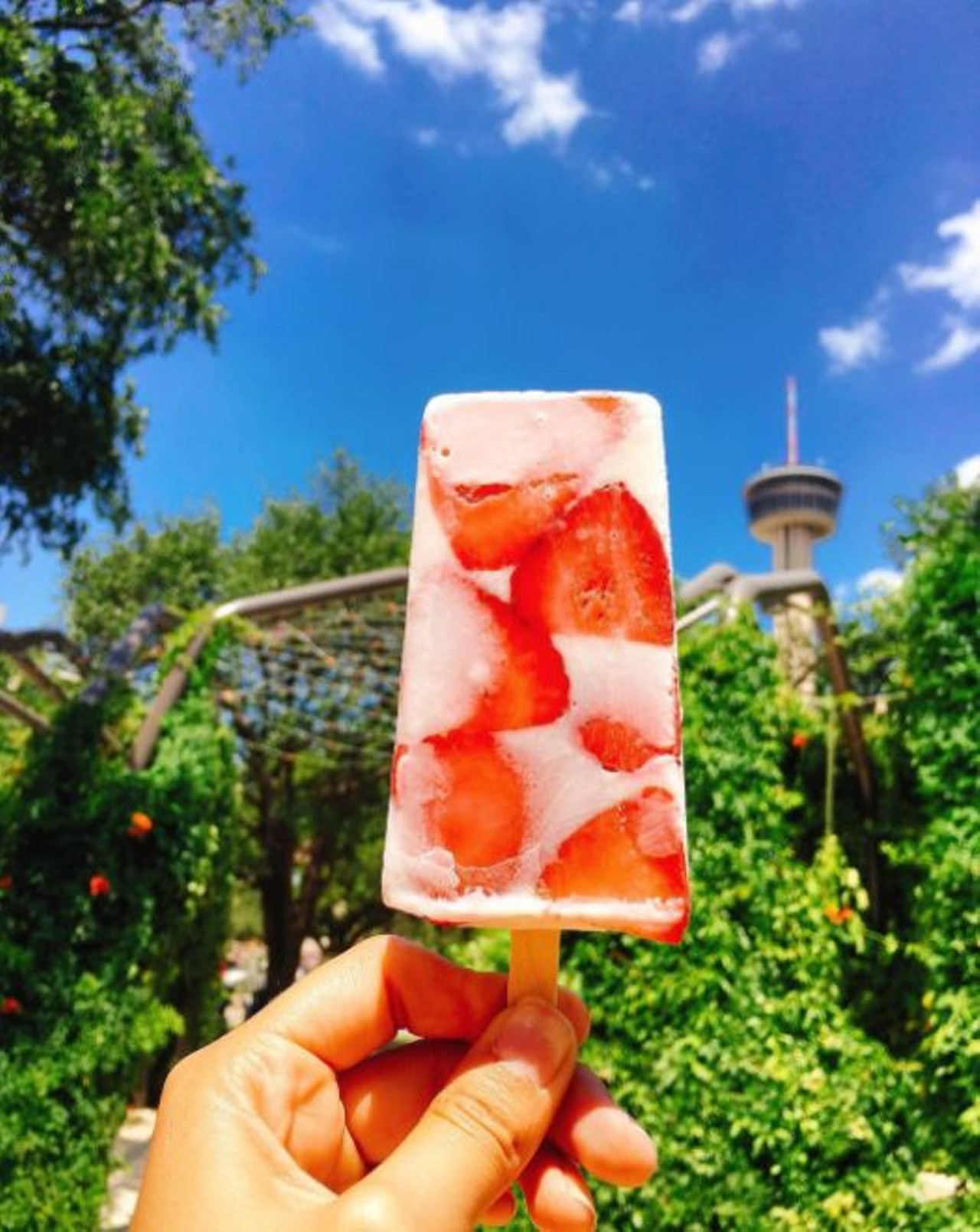 Snack on a paleta
If paletas aren't a staple in your diet during the summer, then you're doing it wrong.  Keep cool with a sweet and refreshing treat and make your way through San Antonio's long list of spots to grab a paleta. 
Photo via Instagram, crystalgonzales