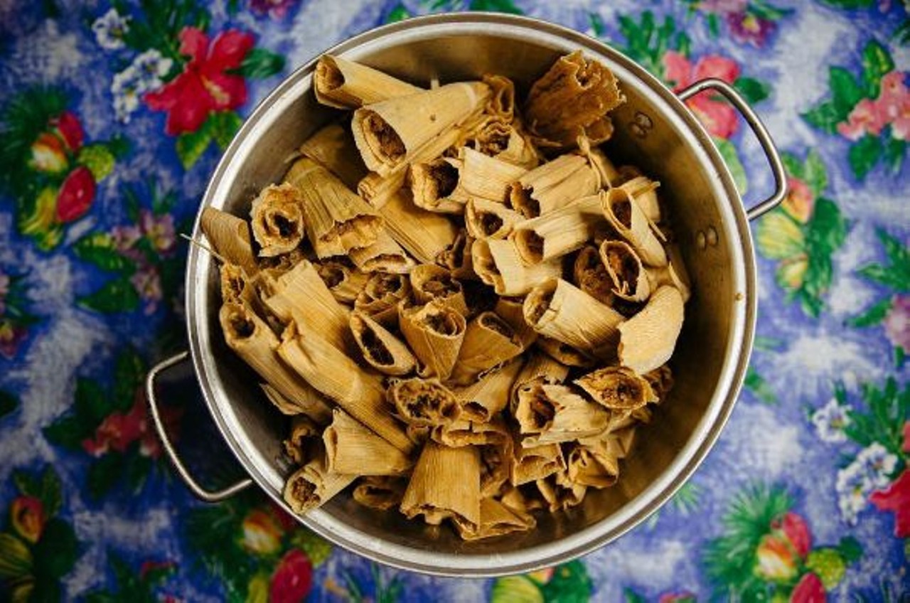 Host a tamalada
It&#146;s one thing to spend the day (scratch, weekend) making tamales with your family, but it&#146;s a whole other thing to take over as host. Start off small and make a few dozens tamales with your squad.
Photo via Instagram, viedfinder