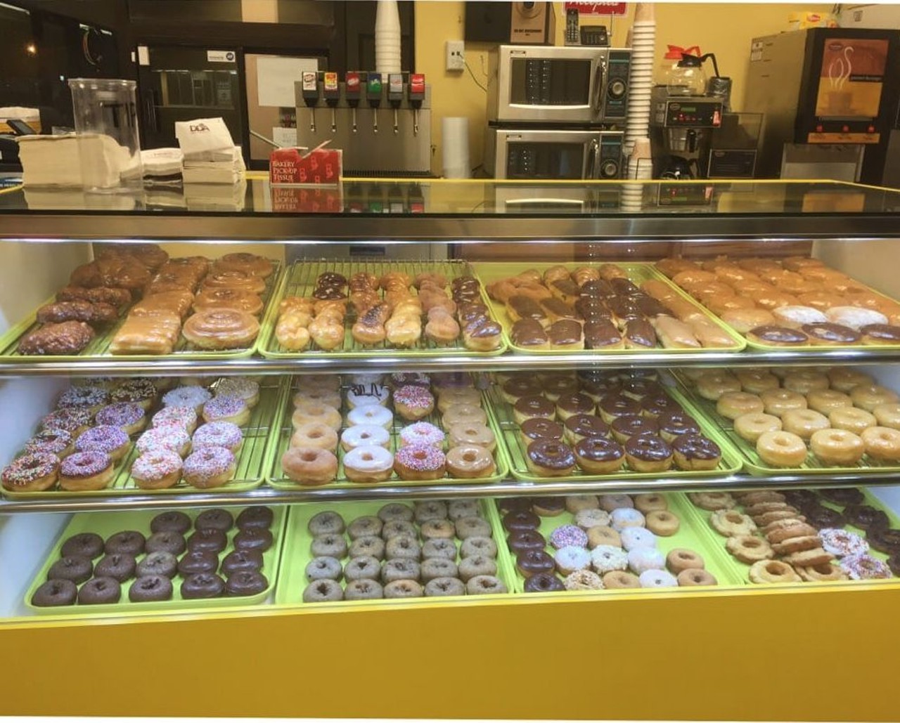 Fresh Donuts
1302 Austin Hwy.
Like the name suggests, expect fresh doughnuts from 5 a.m. to 2 p.m. daily that are both delicious and inexpensive.
Photo via Yelp, Kaknika S.