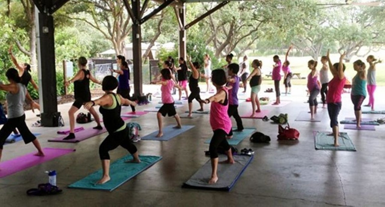 Yoga With a View 
Saturdays, 9-10 a.m. Continues through Sept. 2, Free, Hyatt Regency Hill Country Resort & Spa