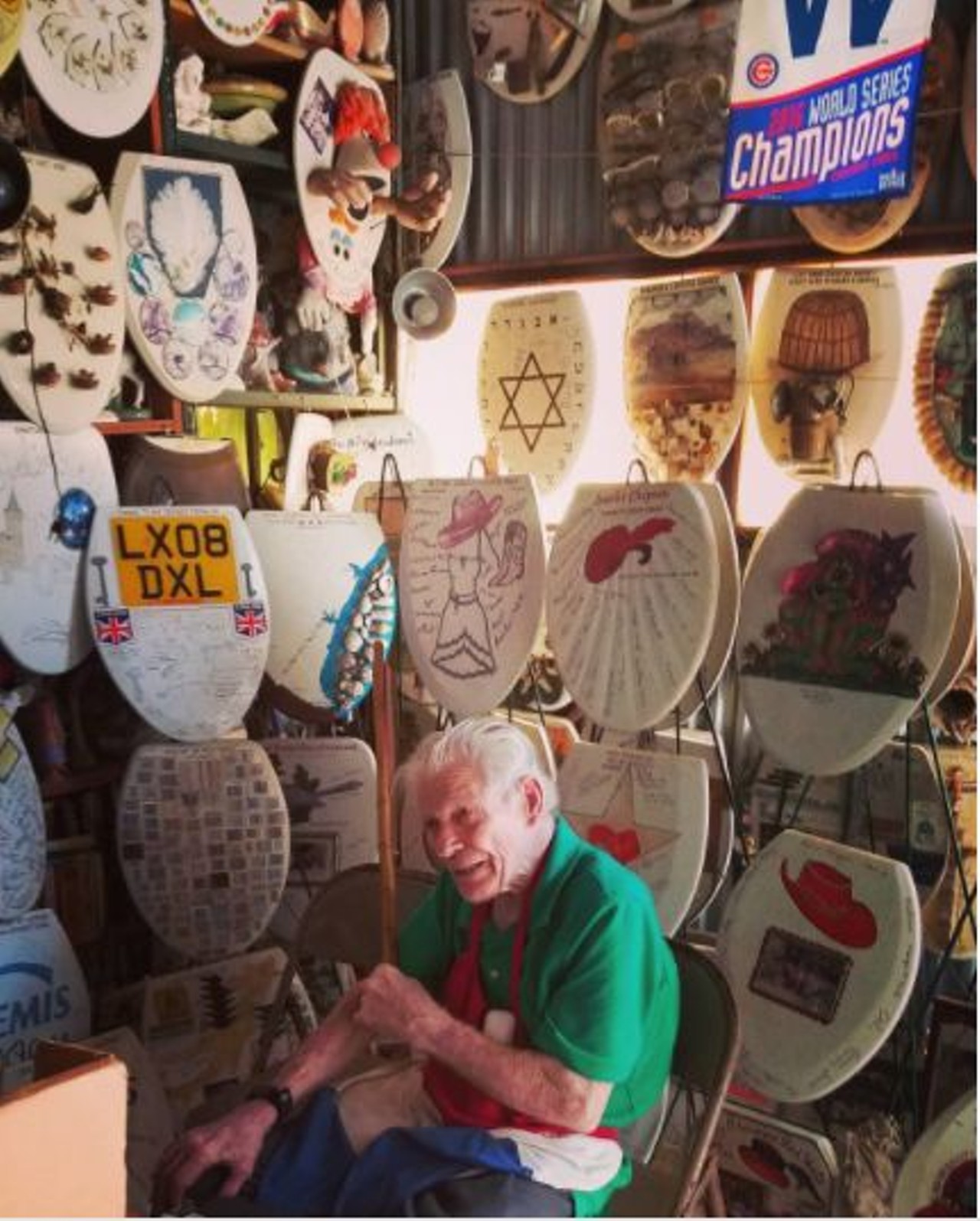 Barney Smith Toilet Museum
(210) 824-7791, 239 Abiso Ave,
facebook.com/pg/SATXTSAM
If you want a different kind of art then checkout this free museum of charming toilet seats.
Photo via Instagram 
laura.kimsperl
