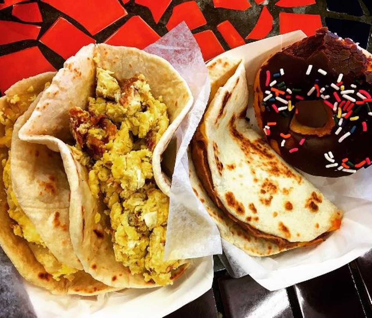 The Original Donut Shop
3307 Fredericksburg Rd, (210) 734-5661
If their sinfully delicious breakfast tacos and donuts don&#146;t sober you up, we don&#146;t know what will.
Photo via Instagram, depechesnow