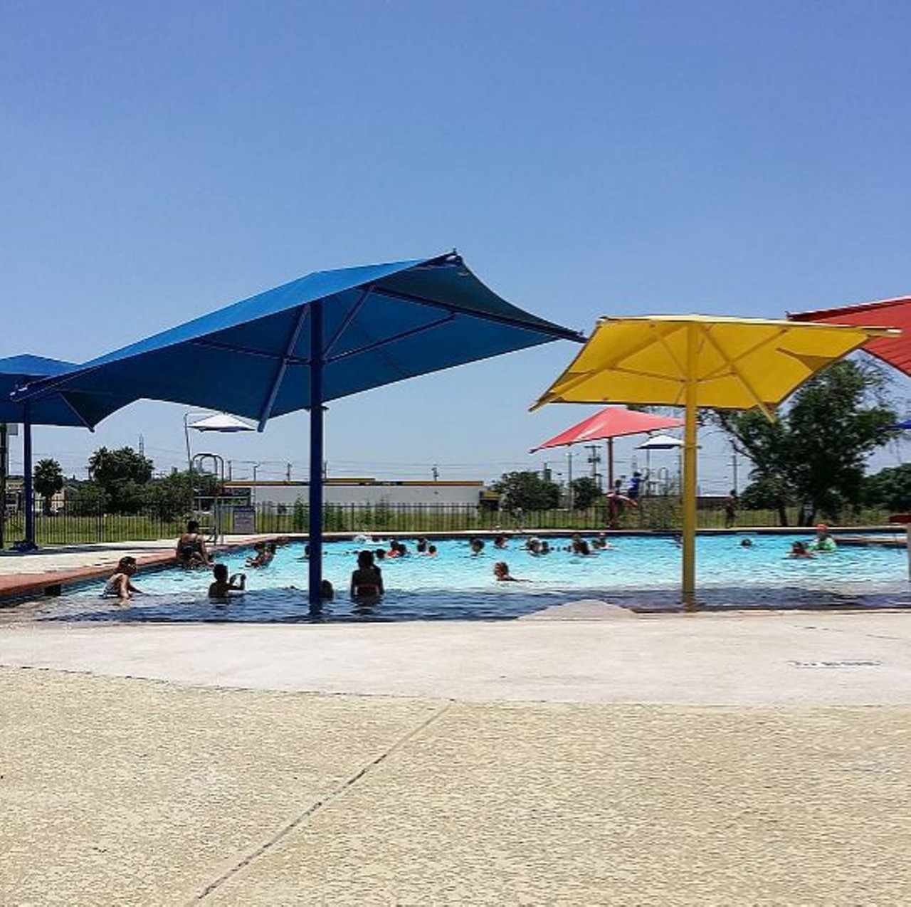 Heritage pool
1423 S. Ellison Dr., (210) 645-9465, Open swim: 1-7 pm, Tues-Sun
Heritage is a great place to work on your pool-side relaxation skills. In fact, go ahead and list that skill on your resume so everyone can know you&#146;re the best at relaxing. 
Photo via Instagram, san_antonio_foodjunkie