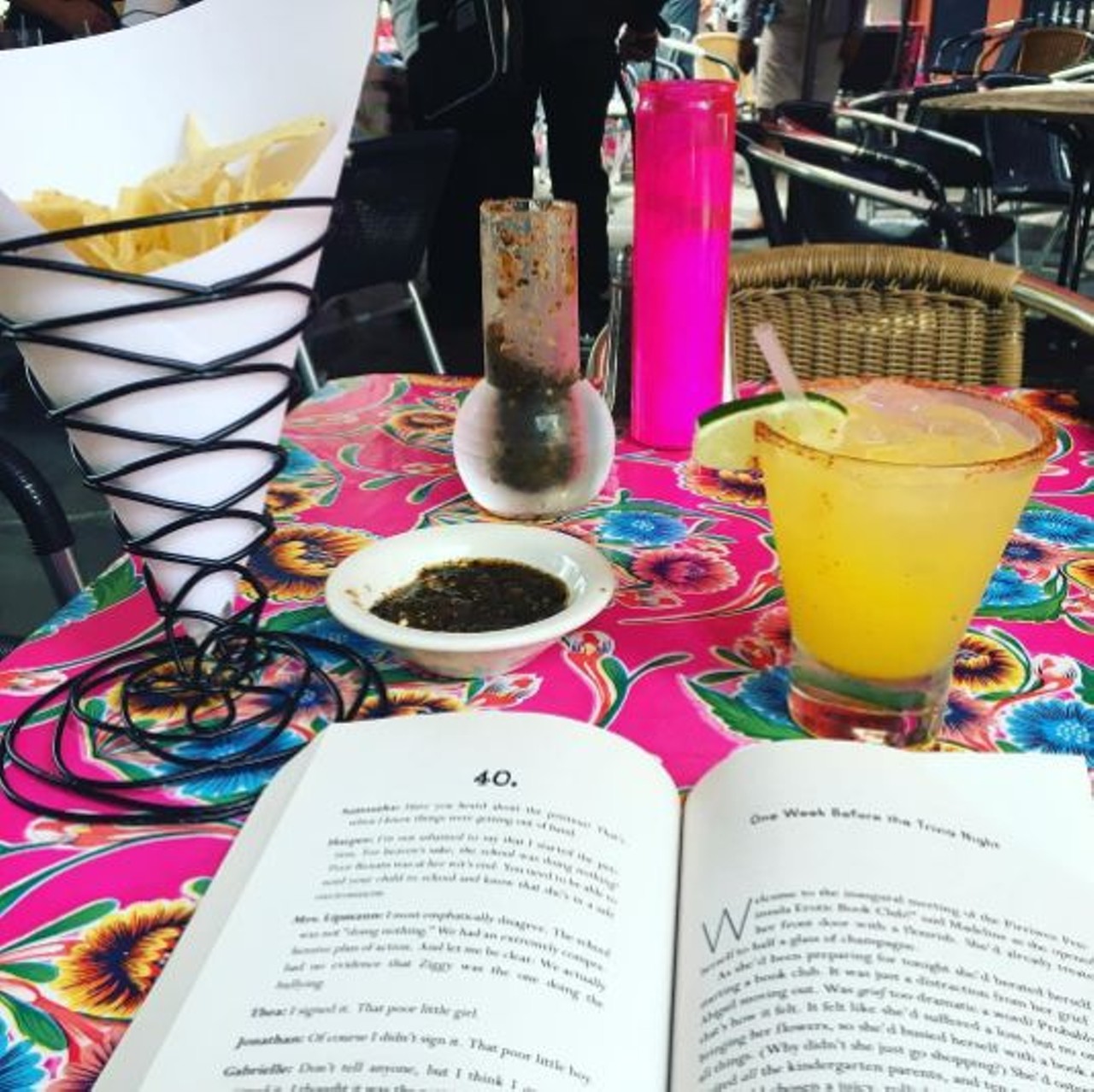 Acenar
146 E Houston St, (210) 222-2362
A great spot to relax and enjoy a margarita and their signature, smokey salsa. Acenar&#146;s bright and fun atmosphere makes for a perfect happy hour location. 
Photo via Instagram, melanie.cenicola