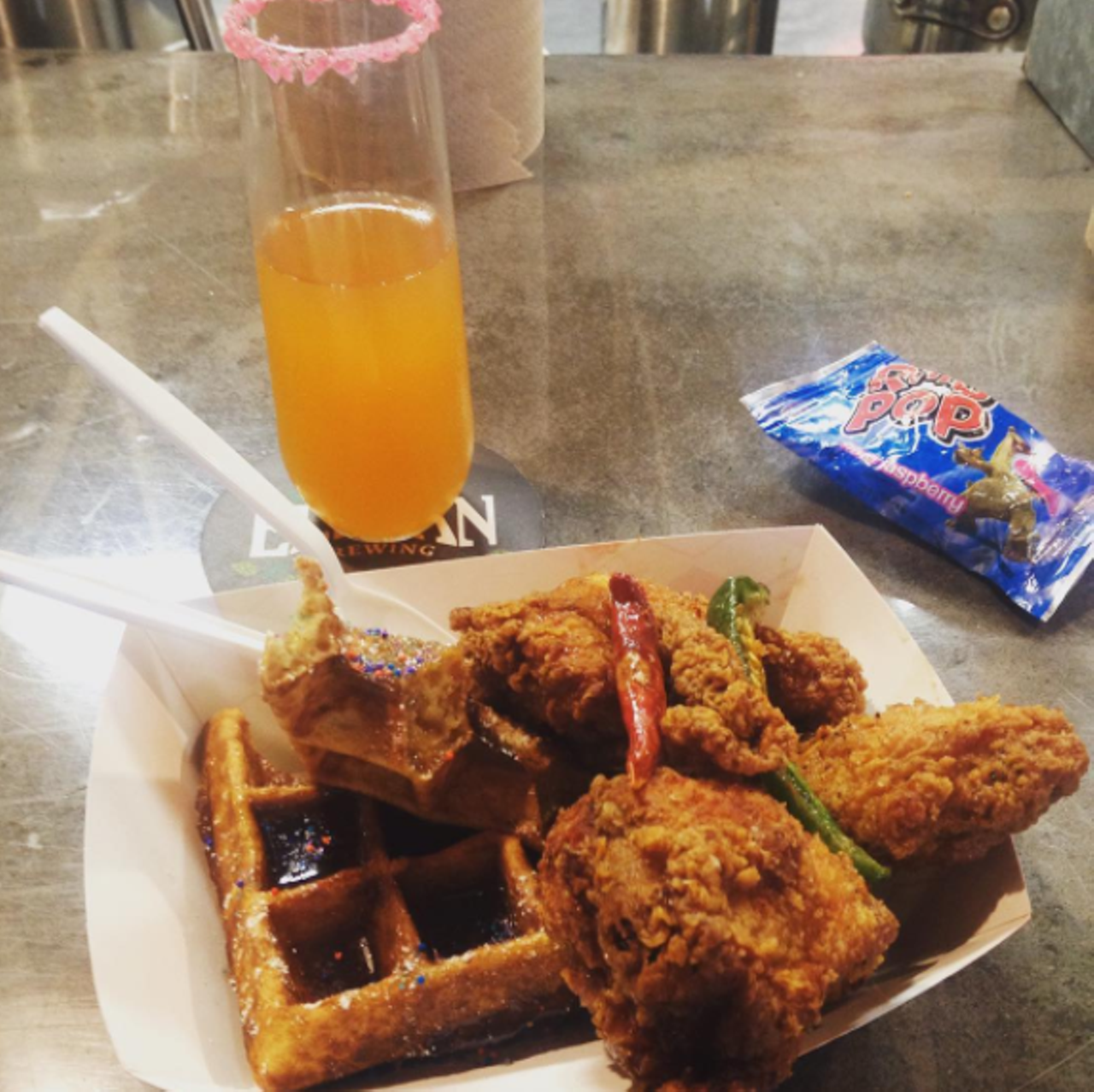 Cullum's Attagirl Icehouse
726 Mistletoe Ave., (210) 437-4263
We'll take the chicken and waffles from Cullum's any day. 
Photo via Instagram, nasaiscool