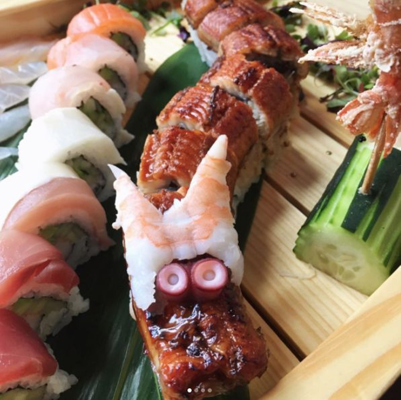Uni&#146;ko Japanese House
17803 La Cantera Terrace #1101, (210) 239-6610
Their dragon rosso roll looks like an actual dragon. Visit chef Andres Castro for his insane plating and more. 
Photo via Instagram, sunshinehuuu