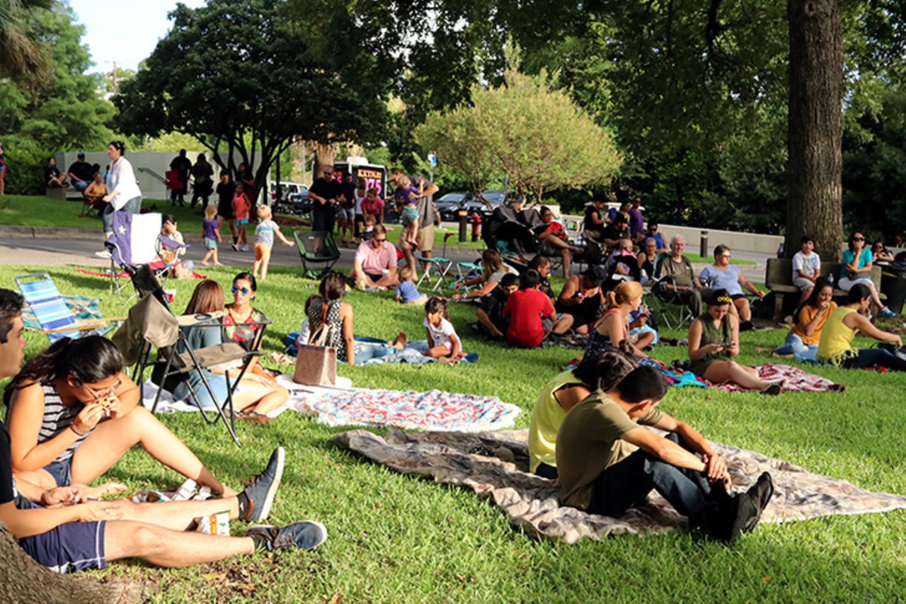 Moments from Second Thursday at The McNay Art Museum