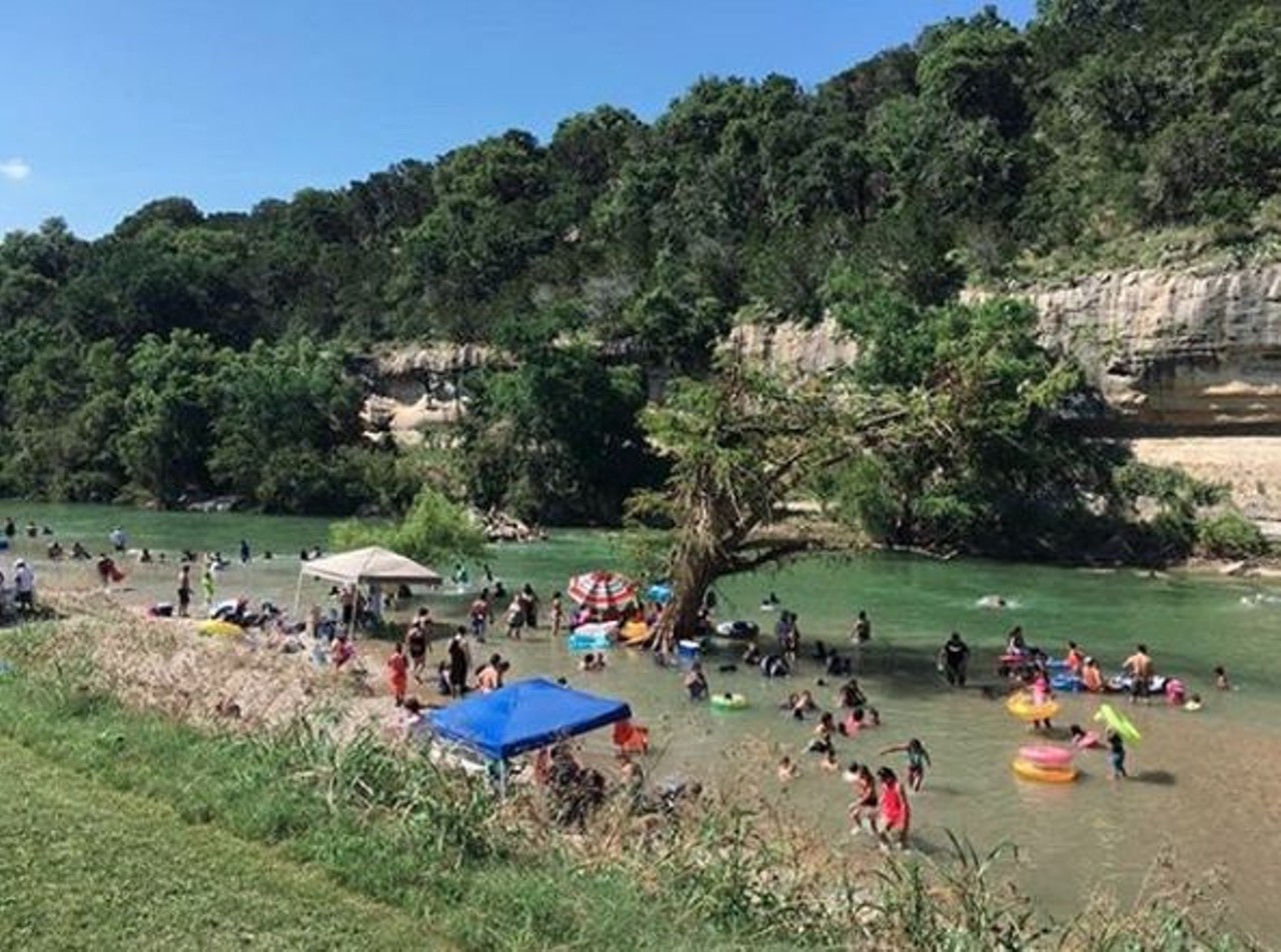 Guadalupe State Park
3350 Park Road 31, Spring Branch, (830) 438-2656, tpwd.texas.gov/guadalupe-river
Tired of swimming? You can still enjoy the river by tube or canoe.
Photo via Instagram, guadaluperiverstatepark