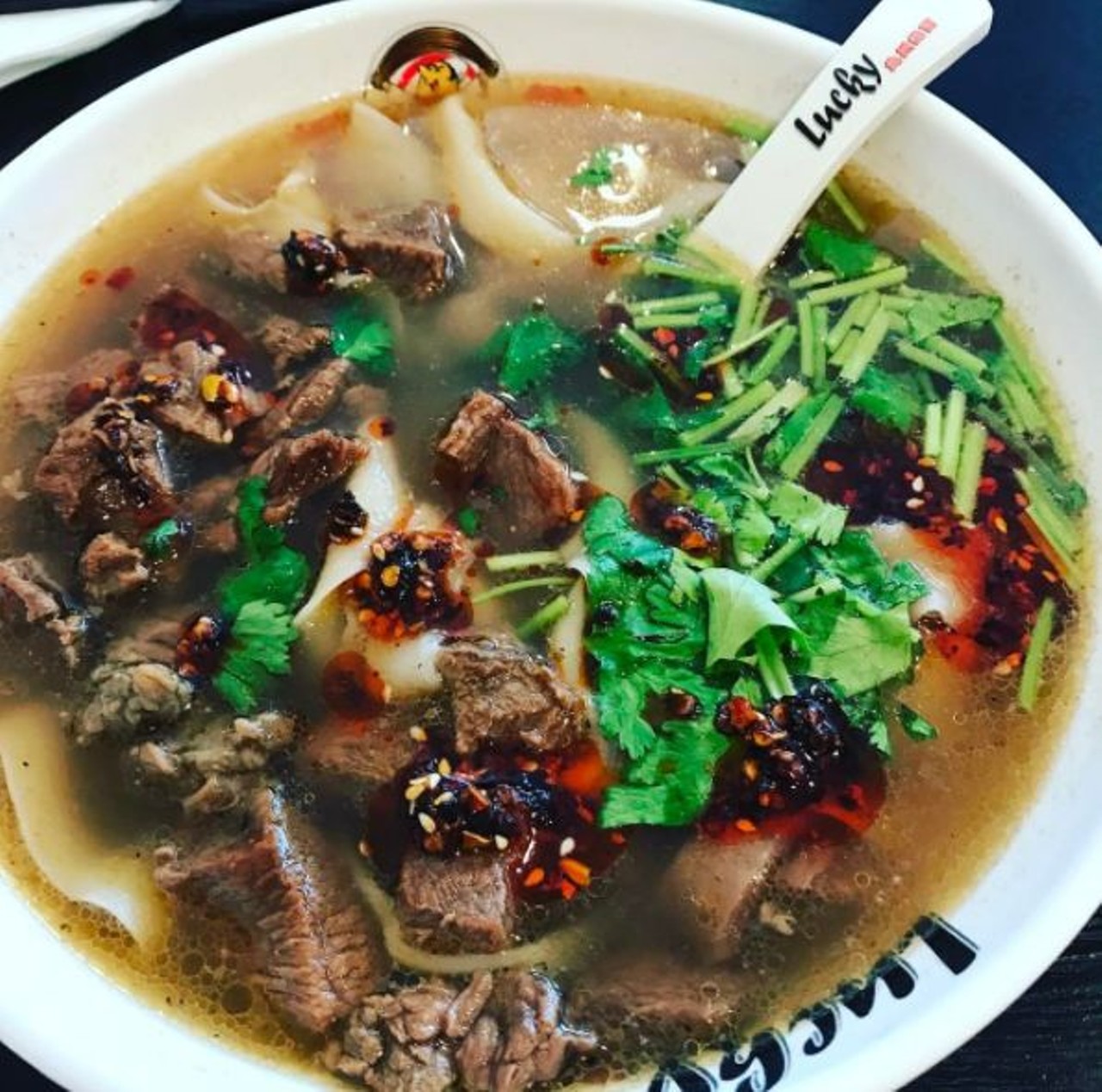 Lucky Noodle ?
8525 Blanco Road, (210) 267-9717
It may be a new eatery, but it's already climbing to the top of our list of favorites.
Photo via Instagram, shalisa72
