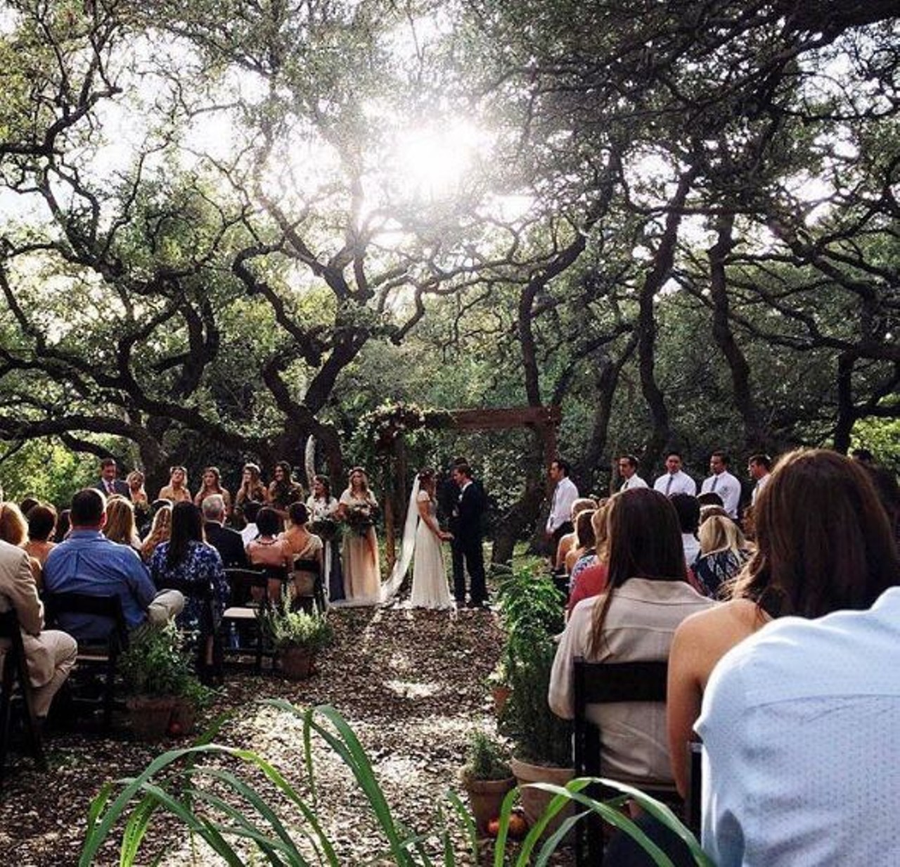 The Addison Grove
Throughout the 6,000 square foot venue you&#146;ll find chandeliers, Texas wildflowers, Longhorns, oak trees, and a view of a pond, giving you the perfect balance of city and country.
11903 Fitzhugh Road, Austin, theaddisongrove.com
Photo via Instagram, theaddisongrove