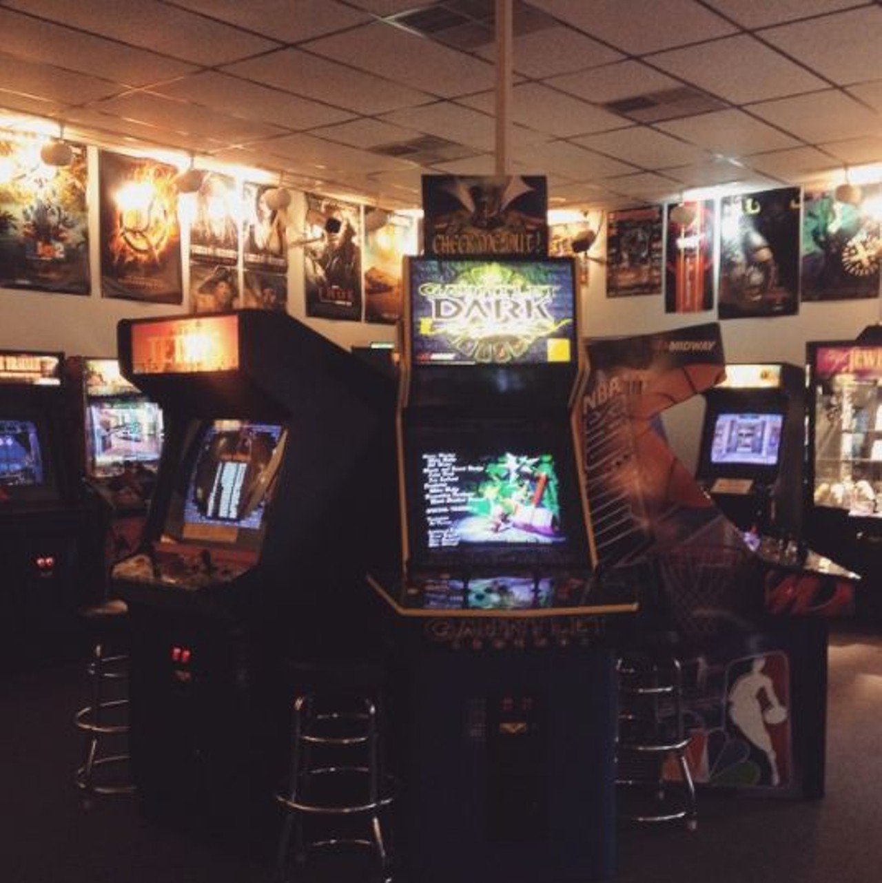 Play games at an arcade 
Unleash your inner child and play pinball and other old-timey games at a local arcade. Dave & Buster&#146;s is always a convenient spot, but if you&#146;re looking for something more affordable and local, try the Diversions Game Room on San Pedro.  
Photo via Instagram, okbye42069