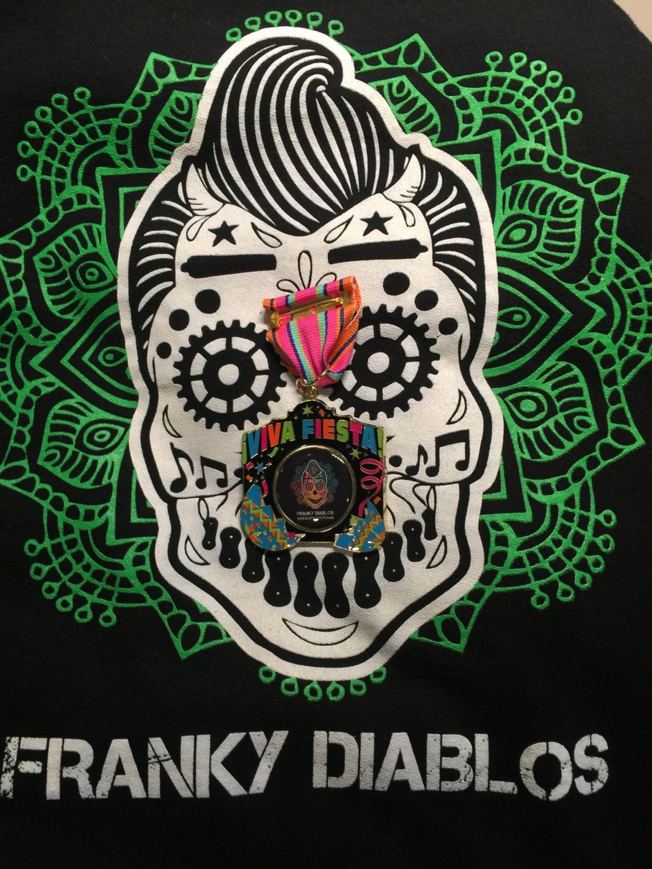 Franky Diablo's
$10
Sold at Franky Diablo's Bar
1301 Roosevelt Ave 78210
facebook.com/frankydiablos