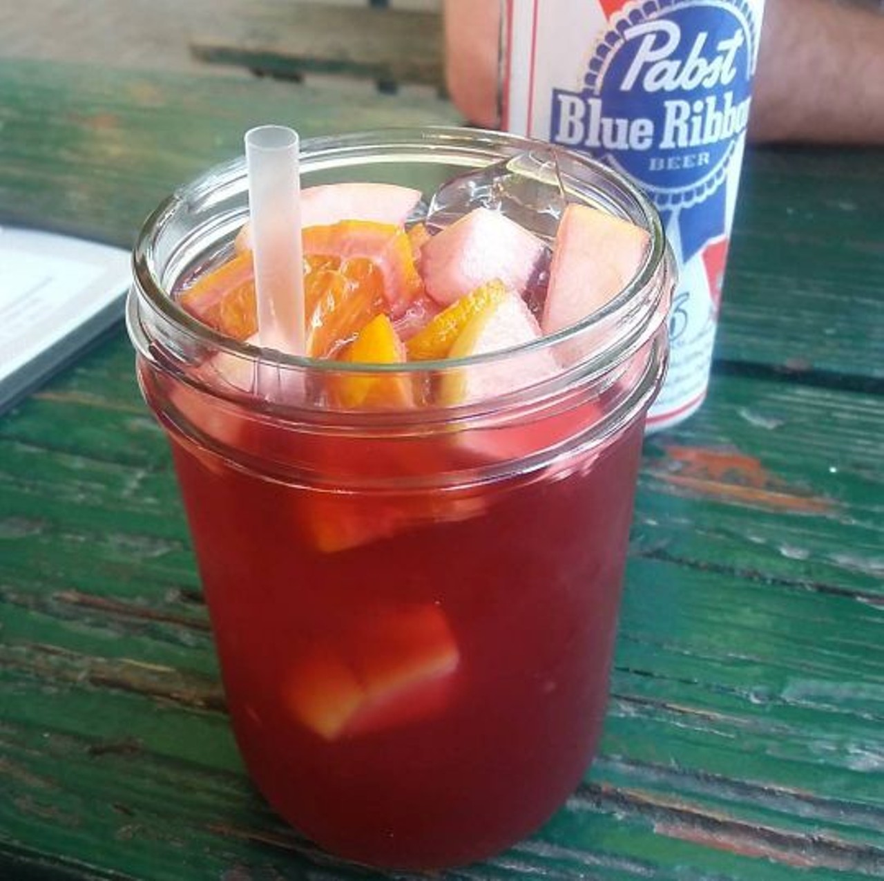 Tycoon Flats 
2926 N. St. Mary&#146;s St., (210) 320-0819 
Visit this cute beer garden on Saturdays for $2.50 sangria. It&#146;s a drink and deal that you won&#146;t want to miss. 
Photo via Instagram, christinewojo