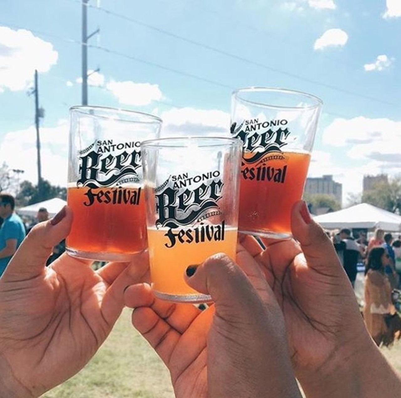 Oct. 21, San Antonio Beer Festival
Dignowity and Lockwood Parks, sanantoniobeerfestival.com
So we might be a little biased, but we promise this booze-infused fest is not one to miss. Take your pick from more than 400 craft and premium beers from all over the world, all in one place.
Photo via Instagram, sacurrent