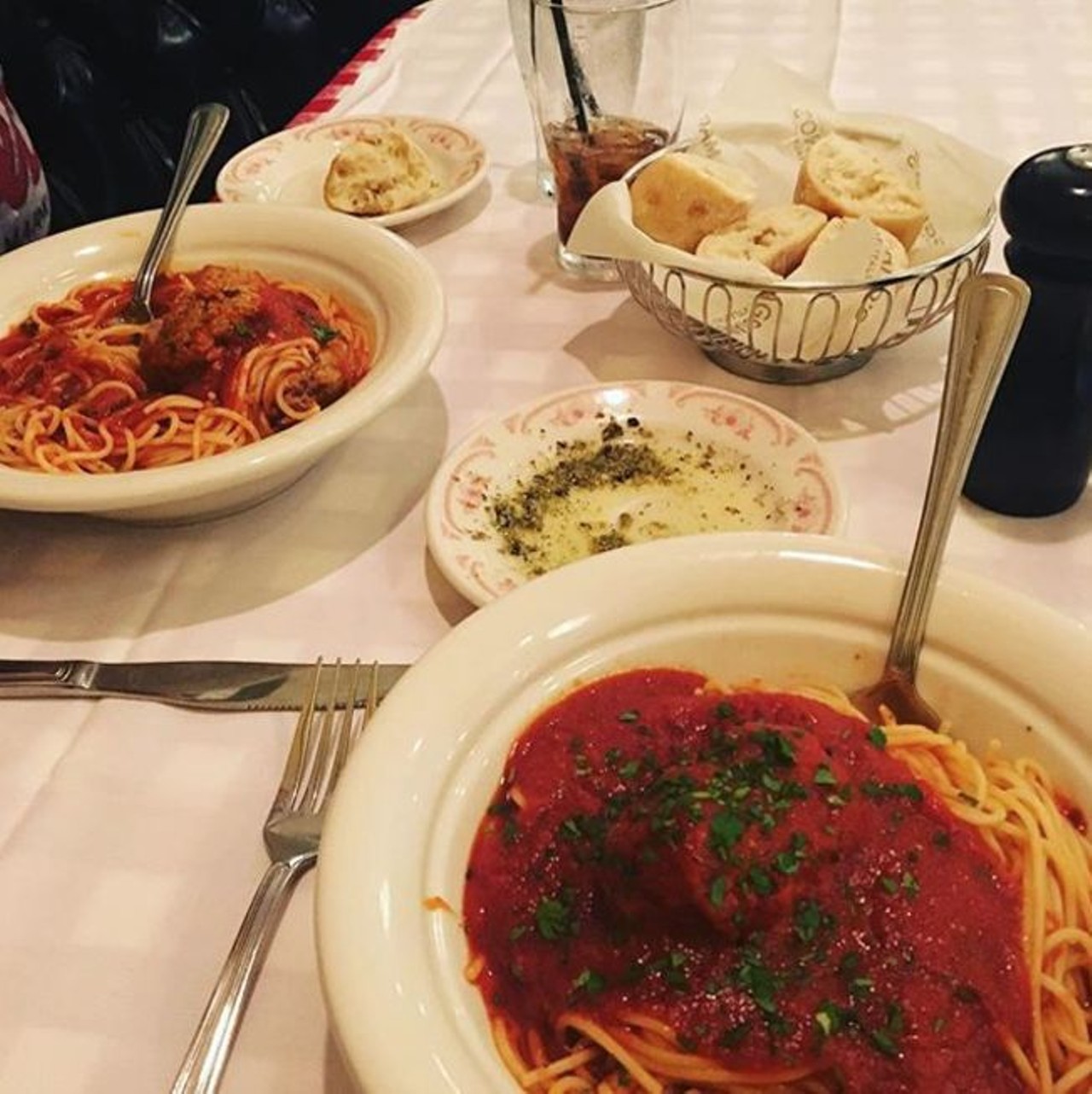 Maggiano&#146;s Little Italy
17603 IH 10W, (210) 451-6000, maggianos.com
Have a filling meal at lunch, or keep it lighter (but just as tasty) with brunch. Lemon ricotta pancakes? Italian sausage frittata? We're sold.
Photo via Instagram, west_texas_