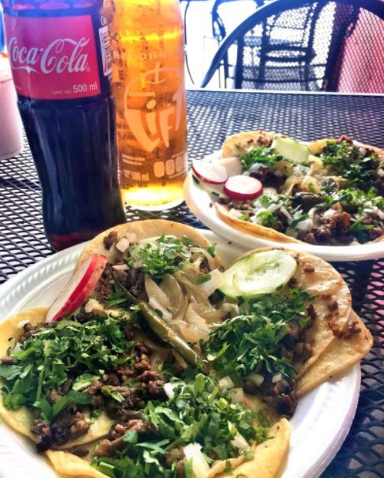 Erick&#146;s Tacos
12715 Nacogdoches Rd., (210) 590-0994
This gem is open 11 a.m. to 4 a.m. AND has a fruteria next door. What are you waiting for?
Photo via Yelp, Michelle H.
