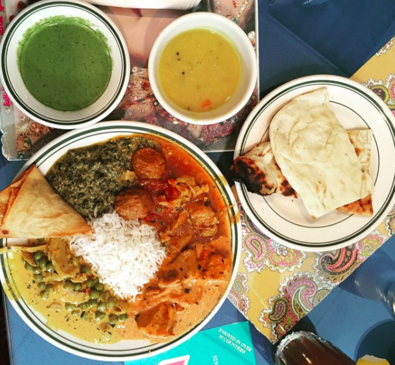 India Palace
8474 Fredericksburg Road, (210) 692-5262, indiapalacesatx.com
Go for the chicken saagwala and a bowl of tomato coconut soup. Just make sure to leave room for mango malwa (ice cream) for dessert.
Photo via Instagram, jtbrannigram