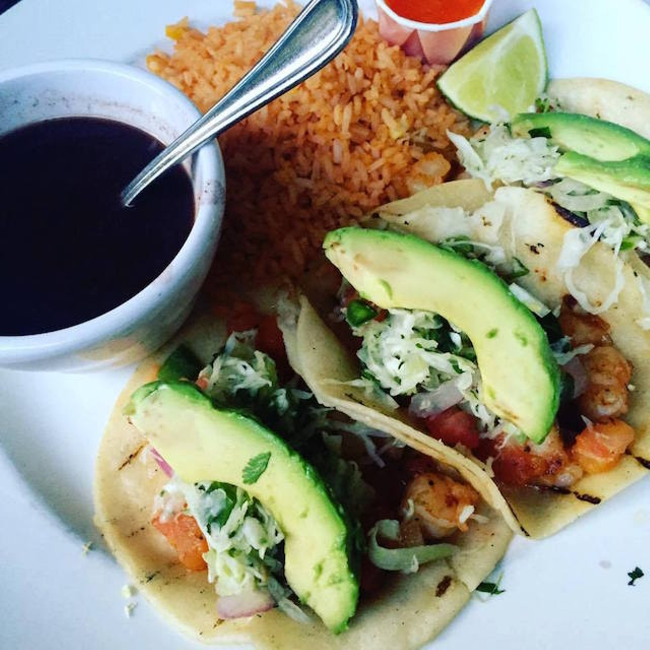 What to get: Every taco is special in its own way, but some are just better than others. Grilled and sauteed in chipotle butter, the shrimp tacos covered with avocado are exploding with flavor. 
Photo via Ácenar Mexican Restaurant/Facebook
