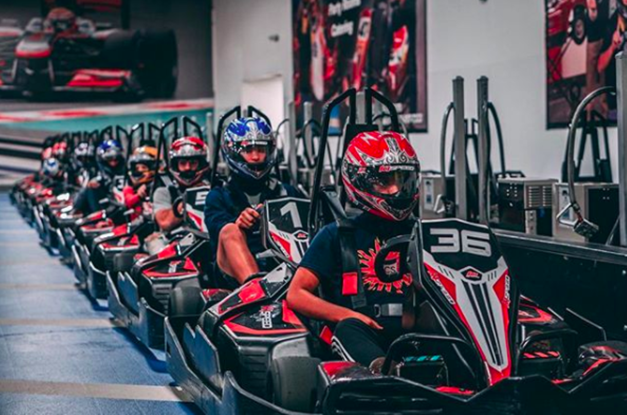 K1 Speed
6955 NW Loop 410, (210) 802-0802, k1speed.com
Fire up the go-karts and put the pedal to the medal at this prime racing spot. Races at start at $20 each and guarantee you 14 laps … maybe 15 if you’re fast enough.
Photo via efran31 / Instagram