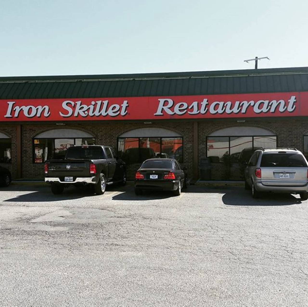 Iron Skillet
1112 Ackerman Road, (210) 661-9416, ta-petro.com
There’s something oddly satisfying about eating a greasy meal during the wee hours of the morning while on a road trip. Skip the miles and get some grub from Iron Skillet. A staple inside local TravelCenters of America, this eatery offers up American classics from the Southern tradition for breakfast to the Texas Steerburger for something much, much heartier.
Photo via bobgambert / Instagram