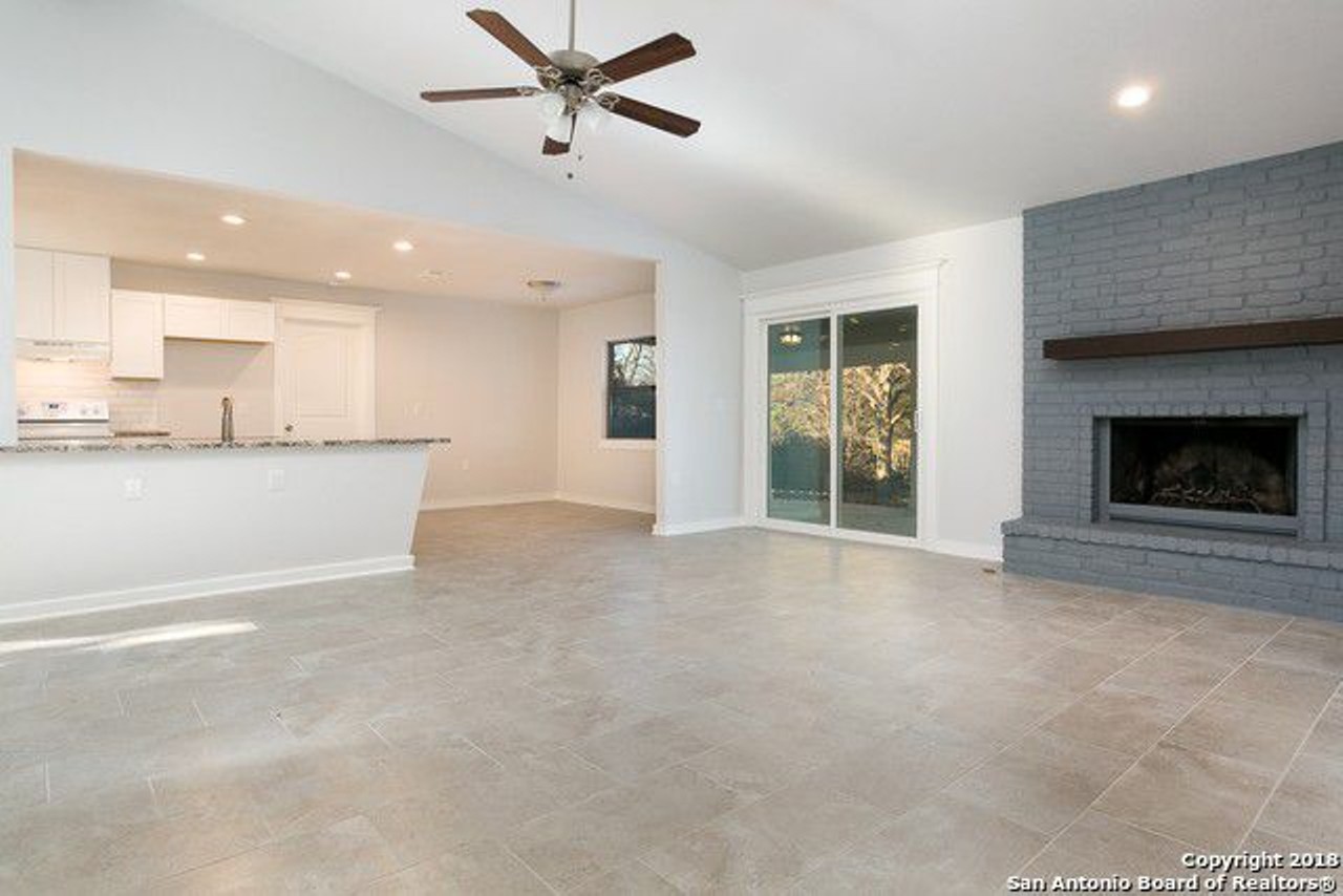 Walk a few more steps and you'll find this super open floorplan.