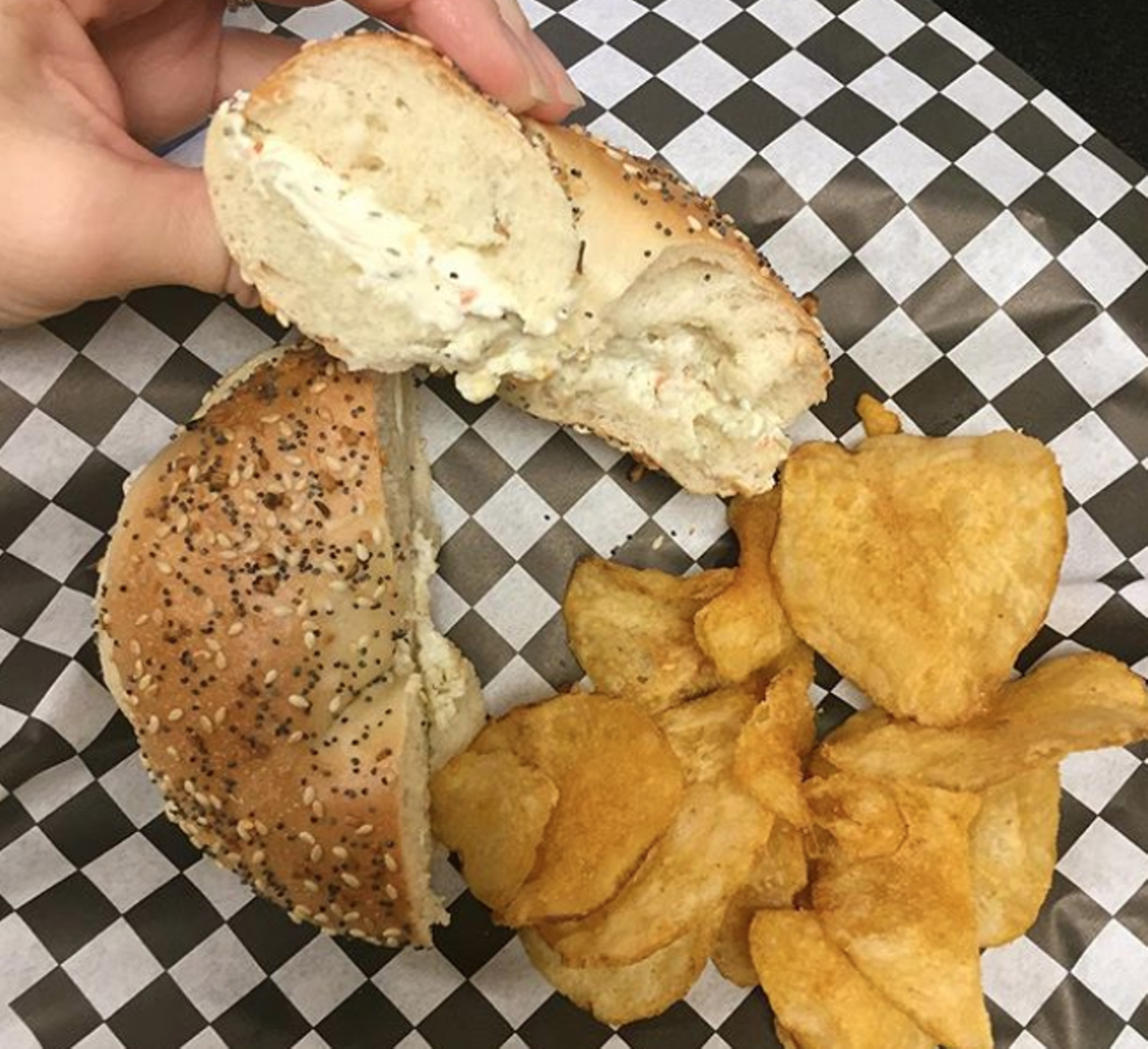 Chicago Bagel & Deli
10918 Wurzbach Rd. #132, (210) 691-2245
Single bagels are available for only 97 cents, or order them by half or full dozen. Flavors include garlic, onion, poppy, pumpernickel, egg, blueberry and plenty more. Toppings include butter, jelly, honey, butter or the ever-classic plain cream cheese.
Photo via Instagram / sarah.baade