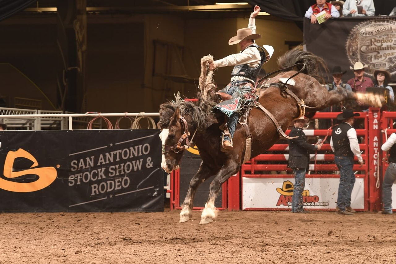 Thu 2/8 - Tue 2/13San Antonio Stock Show & Rodeo
Celebrating the spirit of Western culture, this year’s San Antonio Stock Show & Rodeo features native Texas wildlife expos, “Swifty Swine” pig races, stunt and acrobat performers “X-Pogo” and “Chicago Boyz,” Pompeyo’s circus-themed dog show, and “Cowboy Boot Camp” activities for kids. The 67th annual event also includes a Western Heritage Parade and multiple livestock competitions showcasing talented Texan youth. Occurring daily through February 25, the San Antonio favorite also encompasses petting zoos, pony rides, 250 rodeo-themed shops, and carnival attractions for the whole family to enjoy. Boasting a stacked roster, this year’s rodeo concert series kicks off with Gary Allan (Thursday) and continues with Brett Eldridge (Friday), Josh Abbott Band (Saturday) and many more (see Music Picks). $5-$200, 8am-10pm Mon- Sun (times subject to change), San Antonio Stock Show & Rodeo, One AT&T Center Pkwy., (210) 444-5000, sarodeo.com.  — Lori Salazar