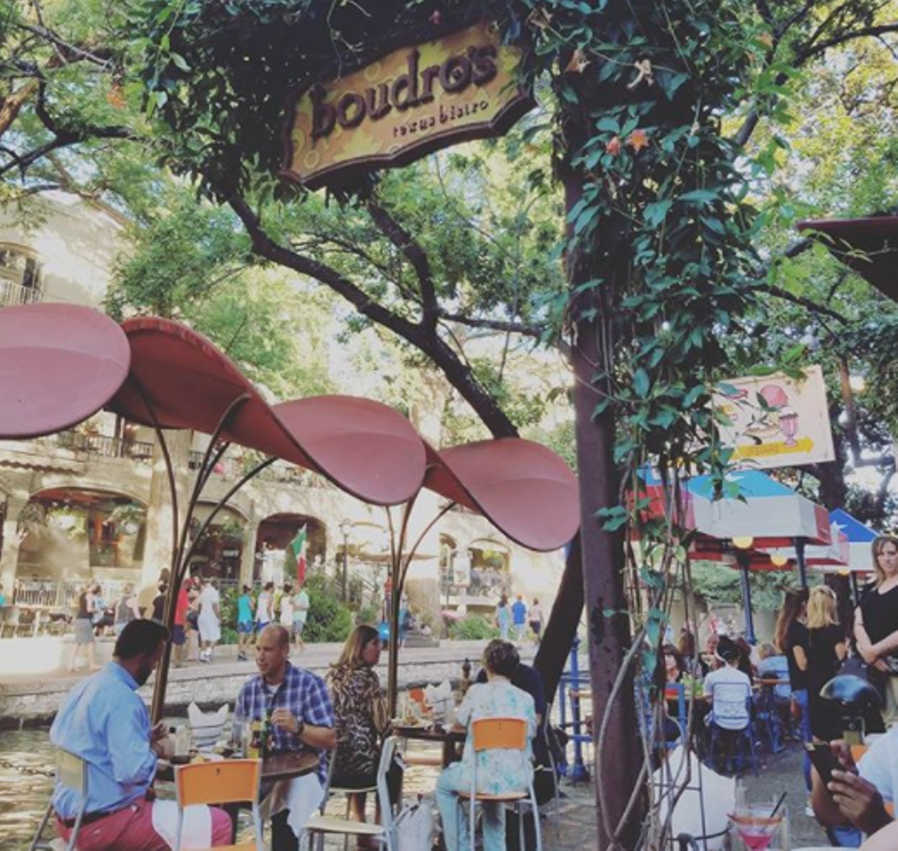 Boudro’s On the River Walk
421 E Commerce St., (210) 224-8484, boudros.com
Come for the steaks, stay for the drinks. If you order anything besides the fire-grilled Angus filet + lobster tail with a prickly pear margarita, you’ve done it all wrong.
Photo via Instagram / publicimagelimited
