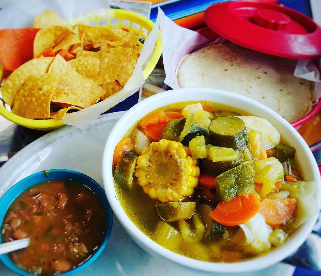 Jaime’s Mexican Restaurant
2530 S. WW White Road, (210) 236-8494
Come to Jaime’s Mexican Restaurant for the caldo, then come again because you’re a regular. Like most of their clientele, you’ll keep coming back because the food is so good.
Photo via Instagram / sanantonionightout