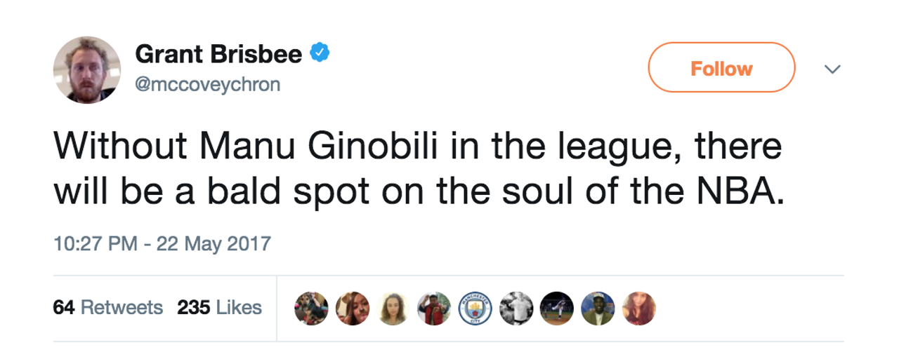 The Most Savage Jokes About Manu Ginóbili Being Old and Bald
