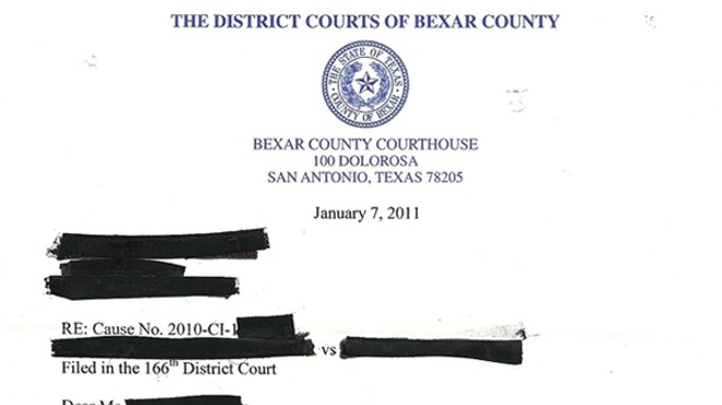 Valentine's Day in Bexar County divorce court (Part 1)