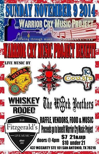 Warrior City Music Project Pre-Veteran's Day Benefit