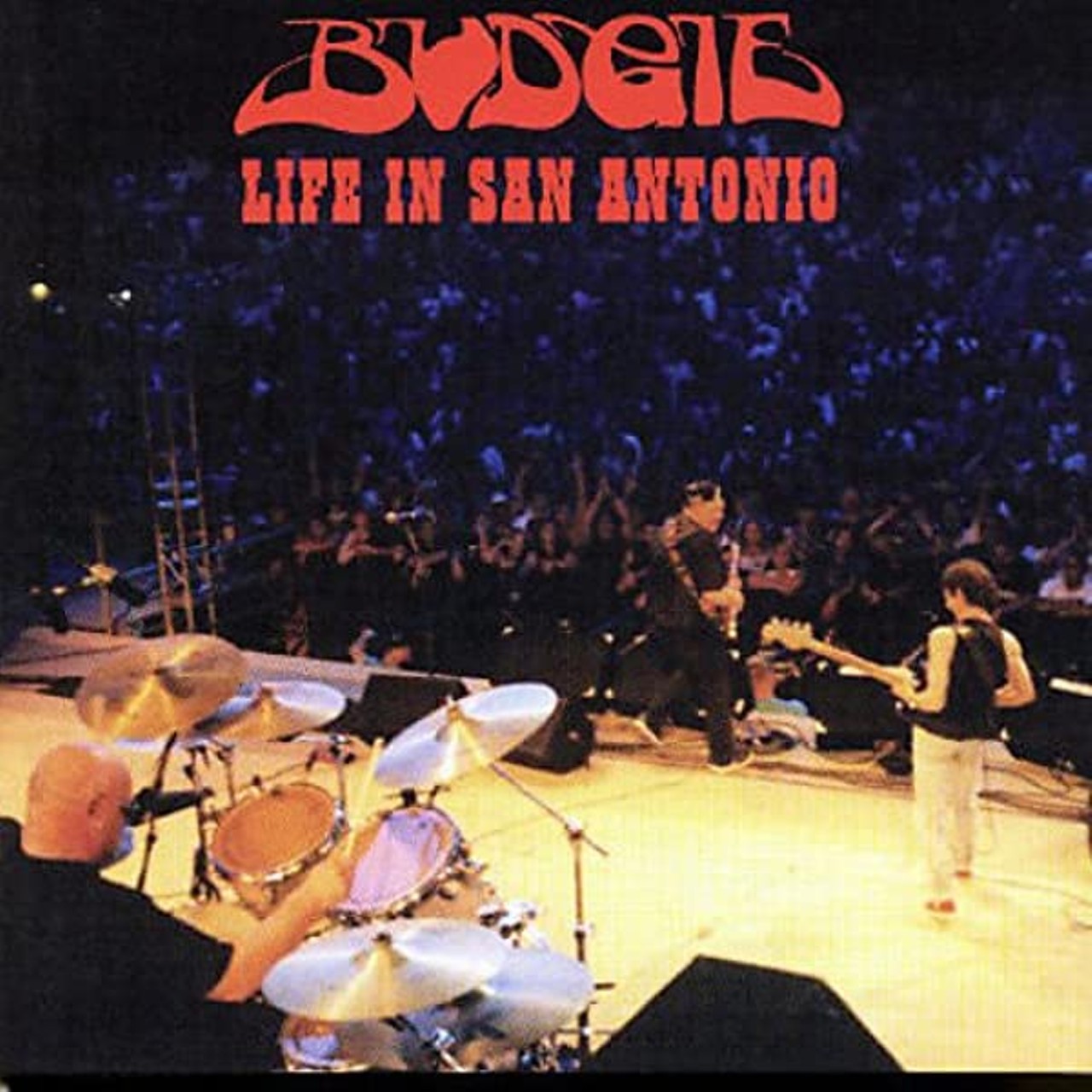 Budgie: "Life in San Antonio"
Even if they were a cult phenomenon pretty much everywhere else, proto-metal act Budgie were huge in San Antonio thanks to regular airplay on the old KISS-FM. That explains why the reunited band recorded this riff-ripping set at Sunken Garden Theater for a 2002 live album.
Photo via RCA