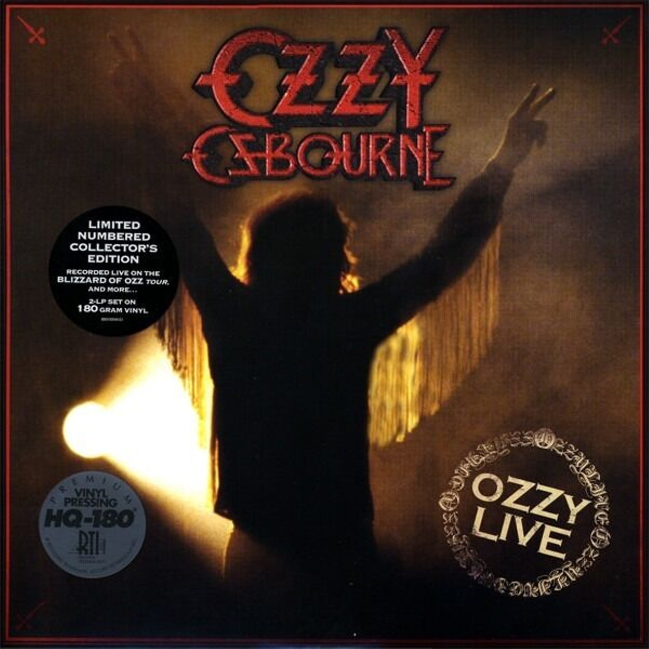 Ozzy Osbourne: "Ozzy Live"
This 1981 recording was released as a double album on Record Store Day in 2012, capturing the former Sabbath frontman and late guitar ace Randy Rhoads in prime form. The recording first circulated as a bootleg, purportedly captured in Indianapolis, but Ozzthusiasts have since researched the recording date and confirmed that it actually happened right here in SA.
Photo via Epic