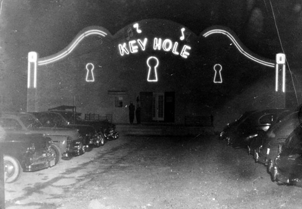 Keyhole Club
Owned by Louisiana native and jazz trumpeter Don Albert, the East Side's Keyhole Club opened in 1944 as one of the city's first integrated nightclubs. Traveling musicians including Dizzy Gillespie and Louis Armstrong were among the performers who took its stage. The original Keyhole Club closed in 1948, and a relocated version followed, but it's also long gone.
Photo via UTSA Libraries Digital Collections