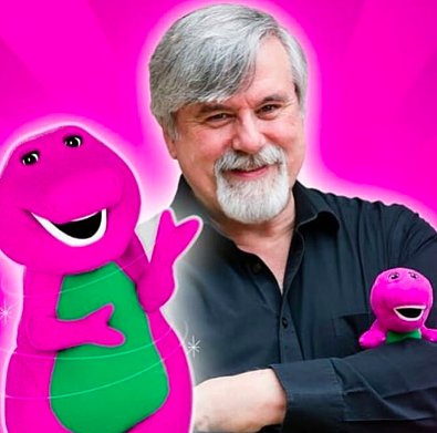 Bob West
Though you probably wouldn’t recognize his face, actor Bob West is definitely recognizable for his voice. As the man who first voiced Barney, Bob West brought to life the world of the bright purple dinosaur on Barney & Friends after attending Trinity University.. From 1988 to 2001, West provided the voice and did other voice work.
Photo via Instagram / sanchezmasun
