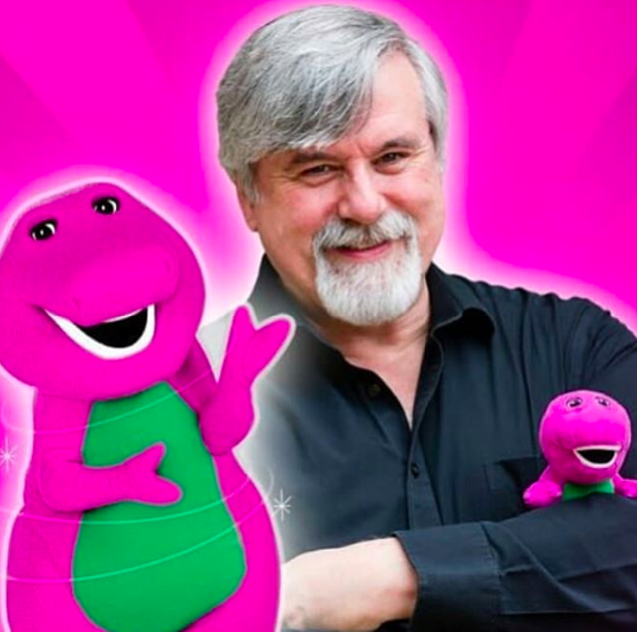 Bob West
Though you probably wouldn’t recognize his face, actor Bob West is definitely recognizable for his voice. As the man who first voiced Barney, Bob West brought to life the world of the bright purple dinosaur on Barney & Friends after attending Trinity University.. From 1988 to 2001, West provided the voice and did other voice work.
Photo via Instagram / sanchezmasun