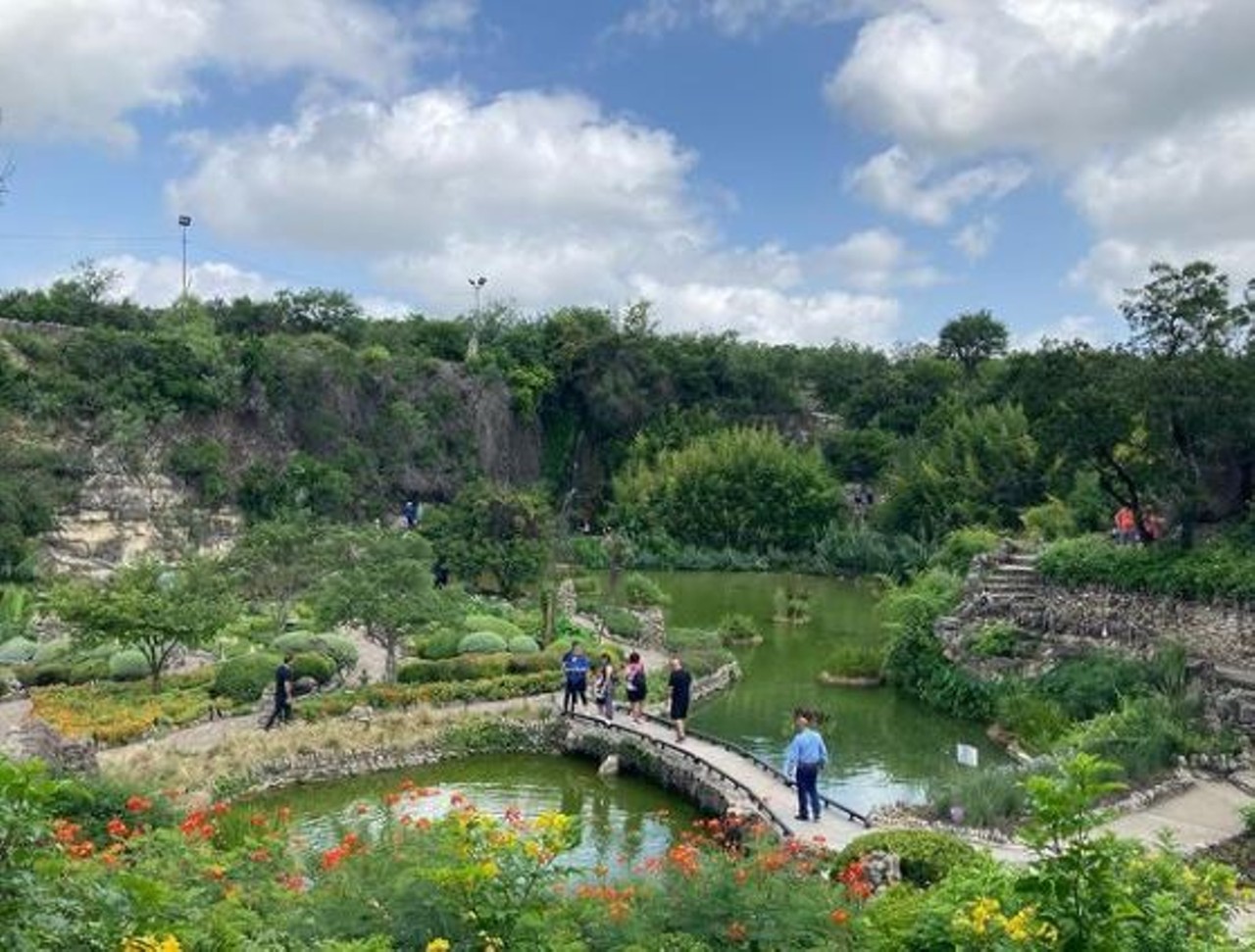 Catch some fresh air at the Japanese Tea Garden
3853 N St Mary's St, (210) 212-4814, sanantonio.gov
Not only do the gardens offer a scenic spot to relax on a summer afternoon, they’re also completely free to the public.
Photo via Instagram / tranquilo57_