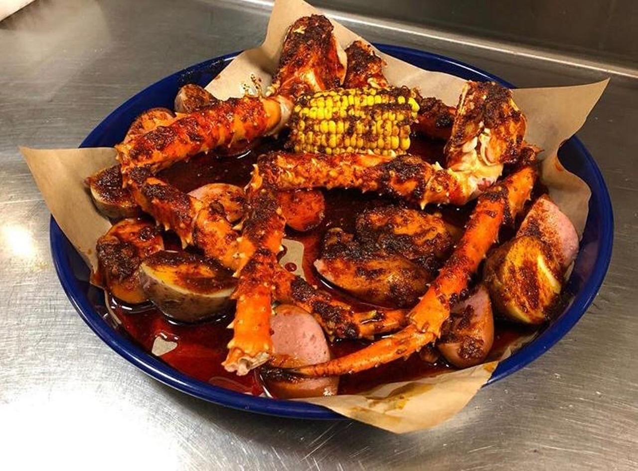 Texas Crab Boil
6613 Evers Rd., (210) 878-4004, texascrabboil.com
A newcomer to San Antonio’s growing seafood scene, Texas Crab Boil has opened with a wealth of family-style crab and shrimp combos, as well as flavorful fish plates, enchiladas, tortas and more. 
Photo via Facebook /  
Texas Crab Boil