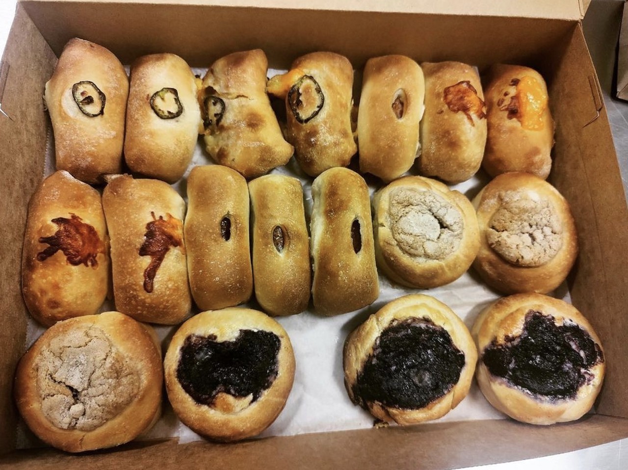 Bexar Kolache Co.
819 Fredericksburg Road
Bexar Kolache Co. closed up shop on Christmas Eve of 2023, but the bakery’s founder Emily Stone indicated she plans to relocate the business. “We’ll be back soon, #satx," an Instagram post announcing the closure read. “my goal was to breathe life into SA’s historic buildings by filling a cultural gap in our food scene. I’ve now done it in 2 locations. Where will I renovate next?”
