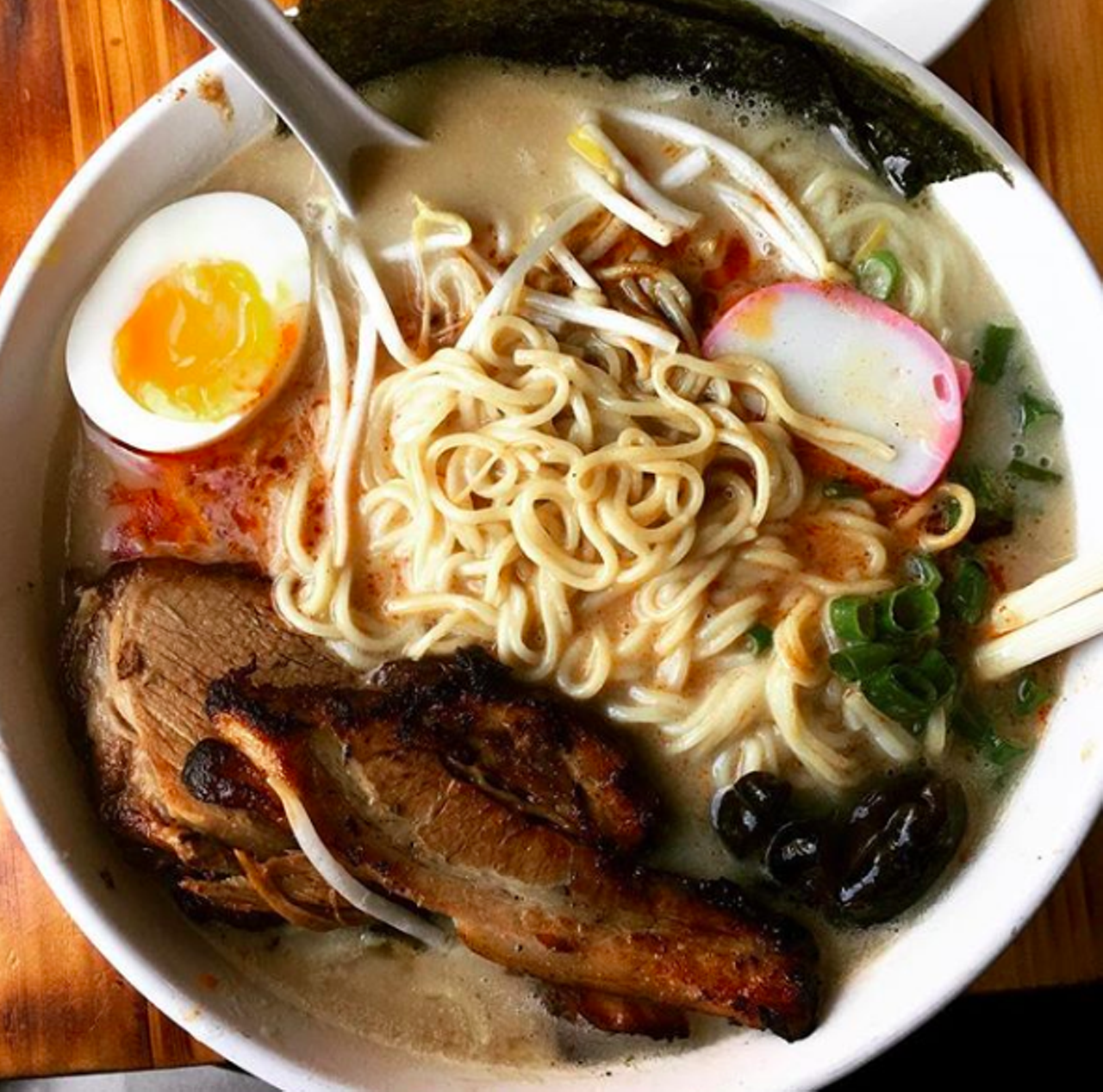 Kimura
152 E. Pecan St. #102
Sohocki will also relocate his downtown spot Kimura to the Five Points neighborhood, continuing to offer ramen and Japanese specialties. Kimura will share space with a third concept at the site, a bar and lounge in the structure's loft space, called Dash. 
Photo via Instagram / notorioushuyig